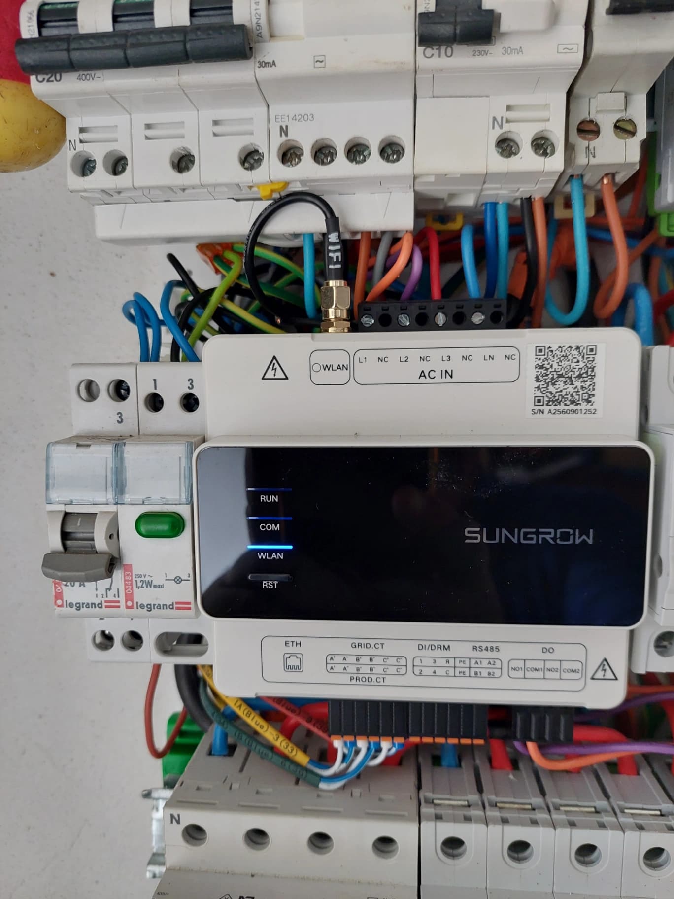 Installation photovoltaïque à Montrabé, chantier Eliance