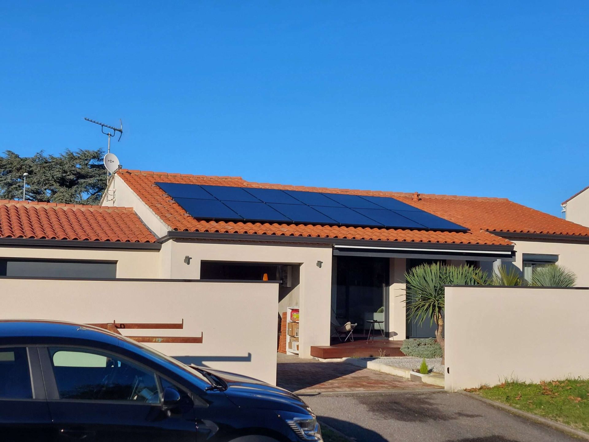 Maison 140 m² avec panneaux solaires